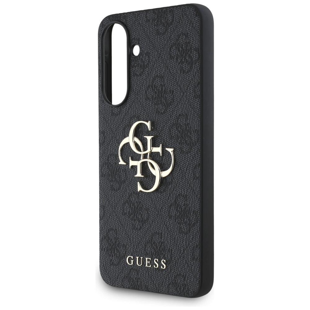Guess Samsung Galaxy A36 vāciņš Big 4G Logo Classic Logo, melns