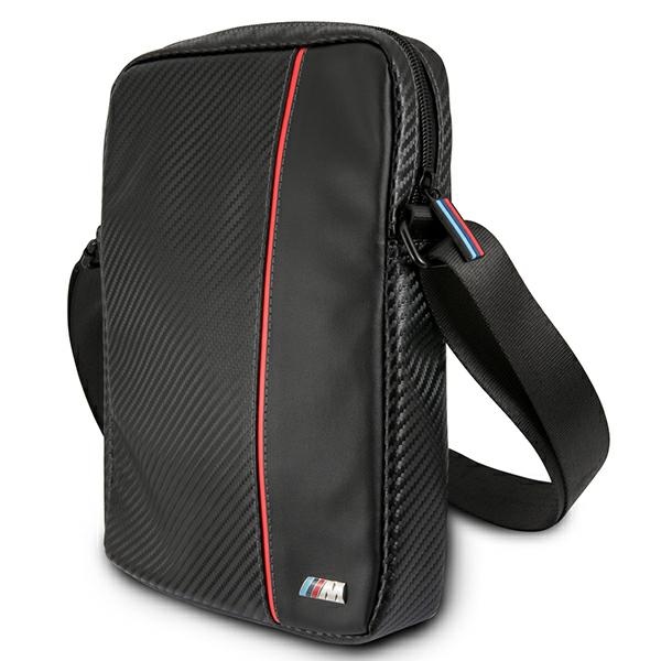 BMW BMTB10CAPRBK Planšetdatora Soma 10\" Oglekļa / Sarkans Svītra | Torba Tablet Carbon Red Stripe