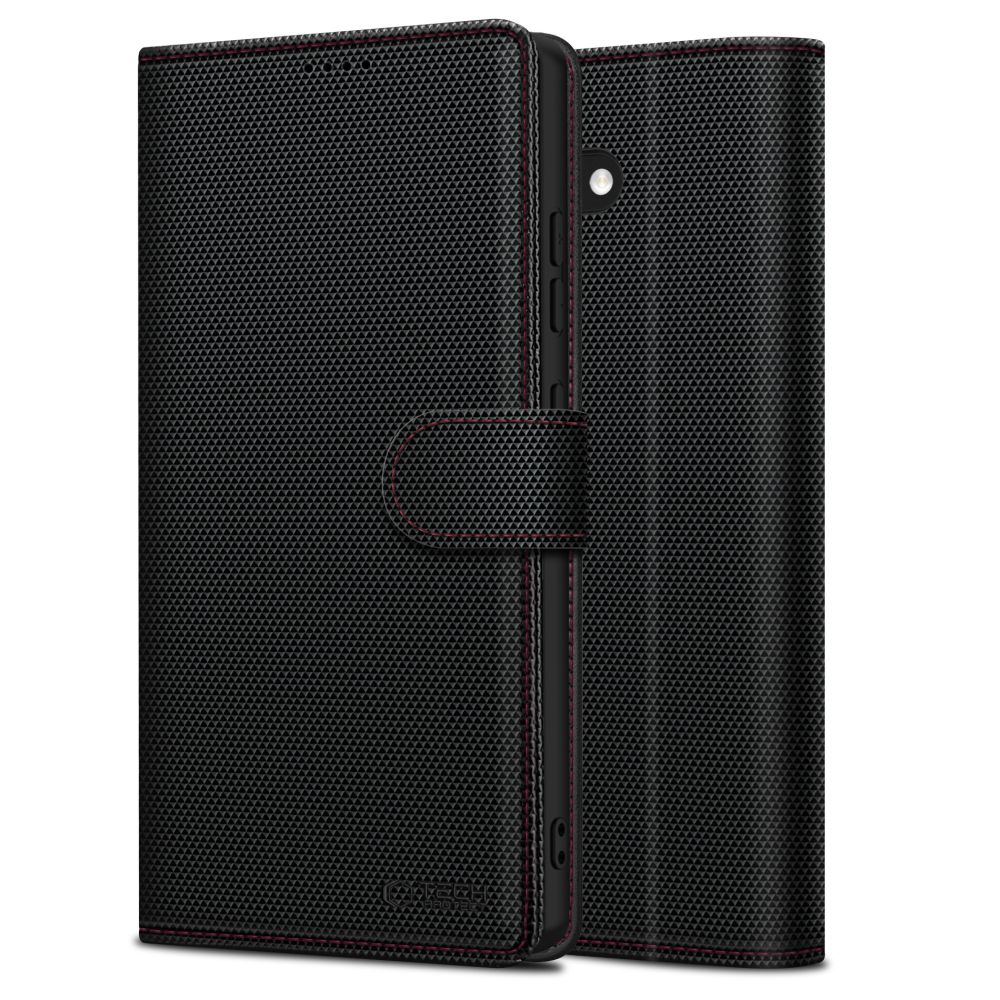 Tech-Protect Wallet RS maciņa vāciņš Samsung Galaxy A56 5G - Melns | Phone Case Cover Black