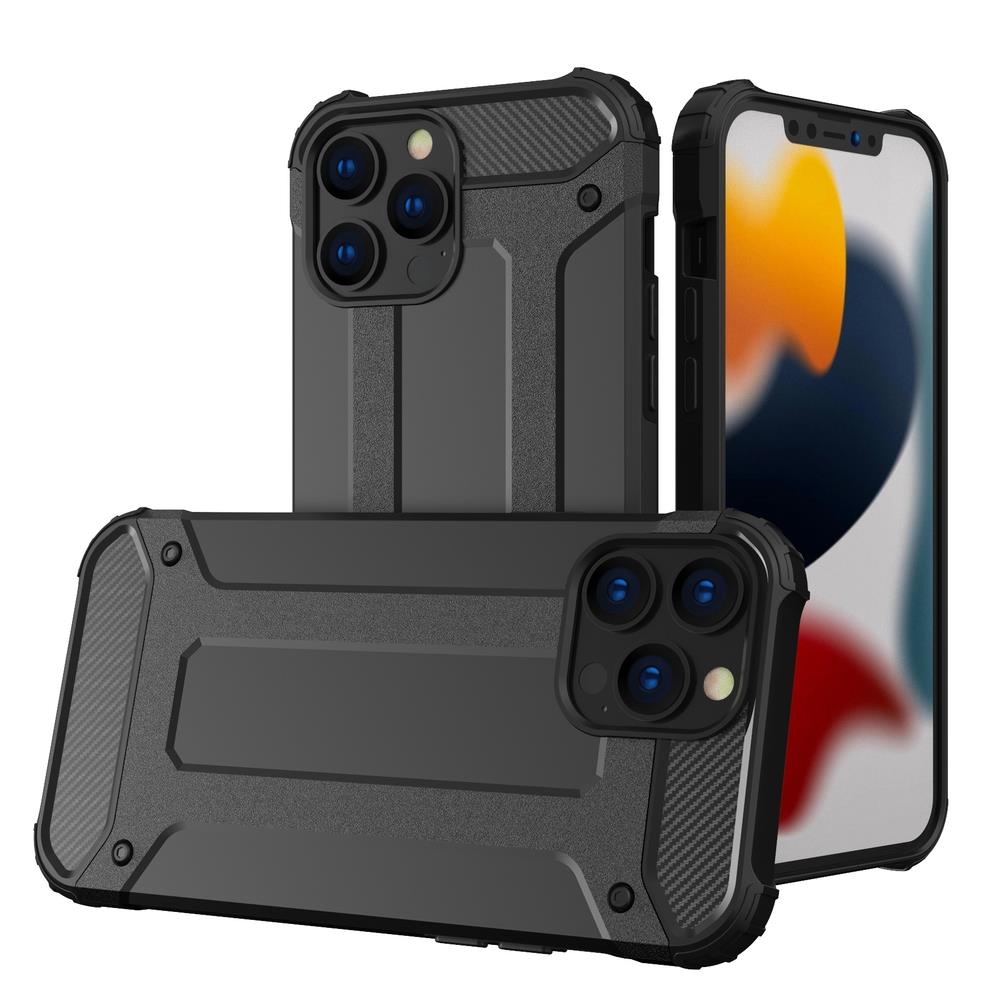 Hybrid Armor vāciņš Apple iPhone 14 Pro Max Melns