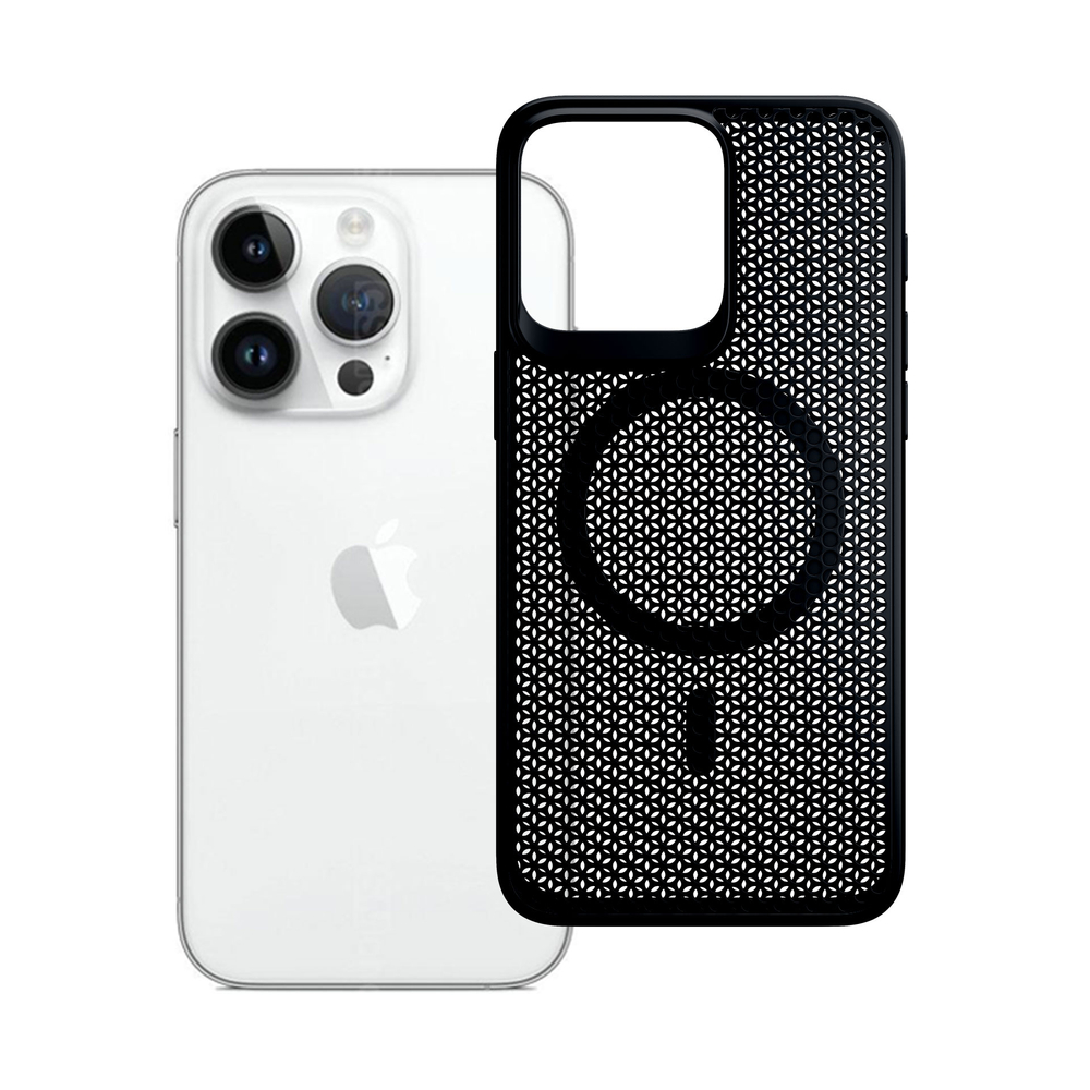 3mk COOLing MagCase Apple iPhone 14 Pro Max vāciņš, melns