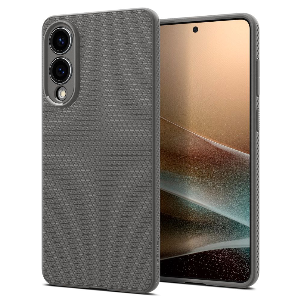 Spigen Liquid Air vāciņš Samsung Galaxy S25 Edge, pelēks