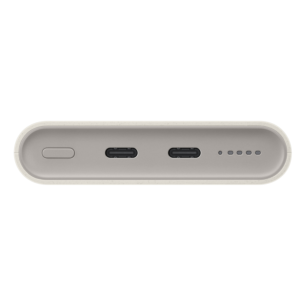 Samsung EB-U2510XUEGEU ārējais akumulators 10000 mAh 25W, bēšs
