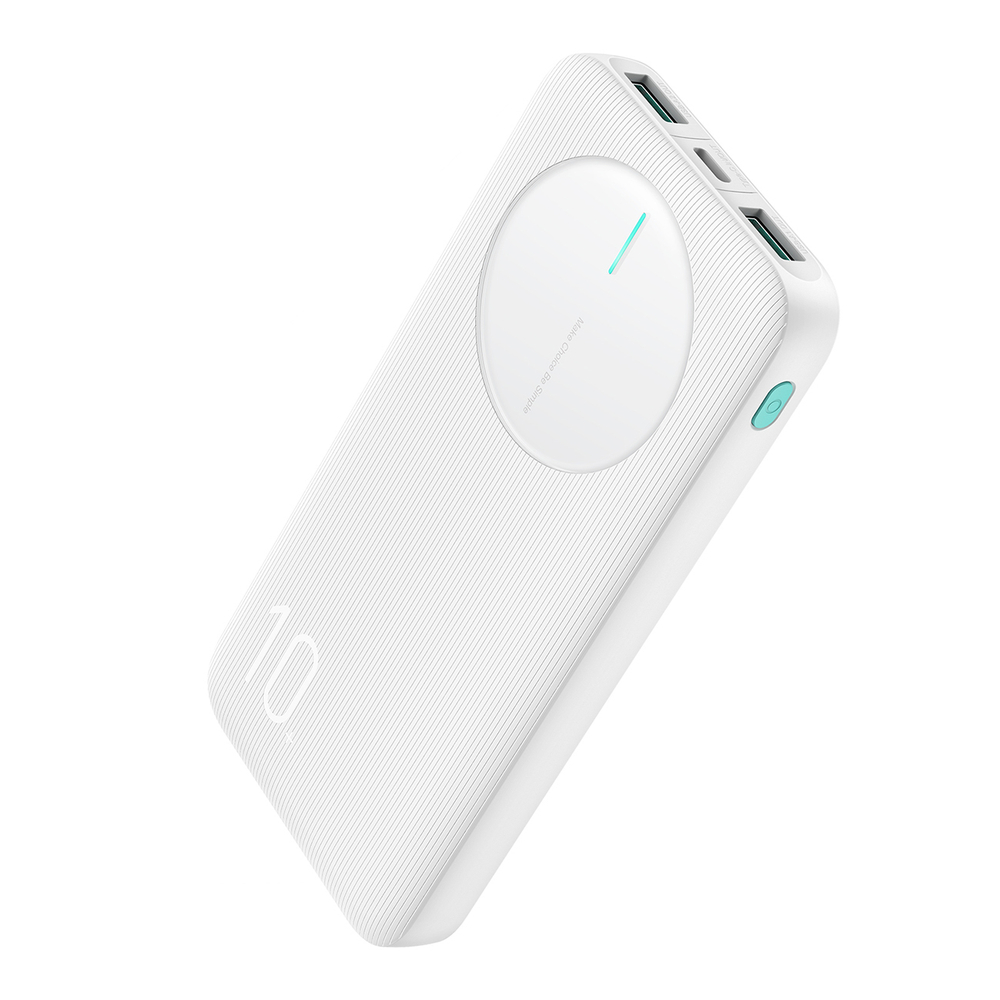 Joyroom JR-PBF12 ārējais akumulators 10000mAh, 2.4A, balts