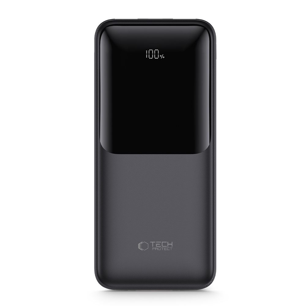 Tech-Protect PB03 ārējais akumulators 30000mAh 22.5W, melns