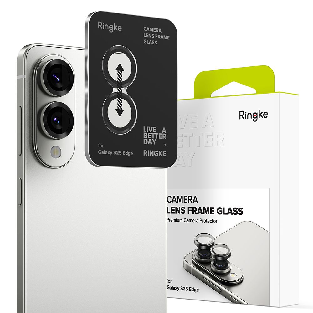 Ringke kameras lēcu aizsargstikli Samsung Galaxy S25 Edge, caurspīdīgi