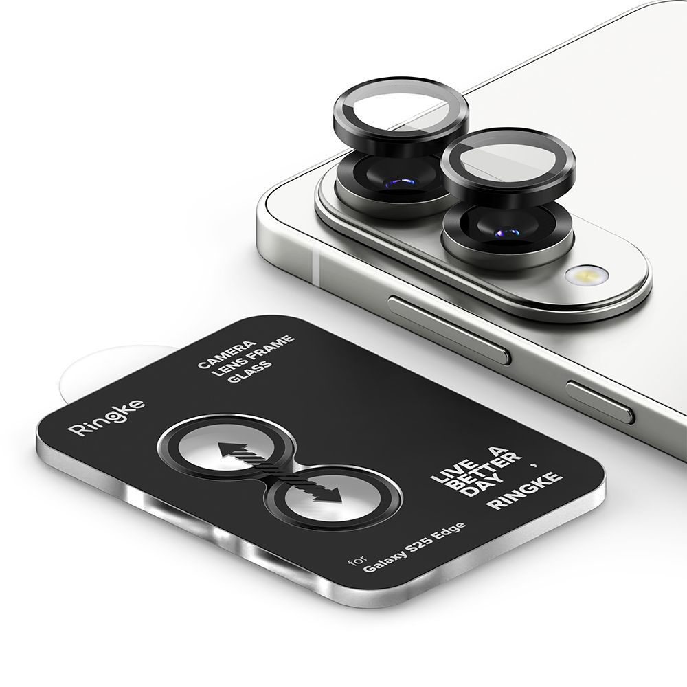Ringke kameras lēcu aizsargstikli Samsung Galaxy S25 Edge, caurspīdīgi