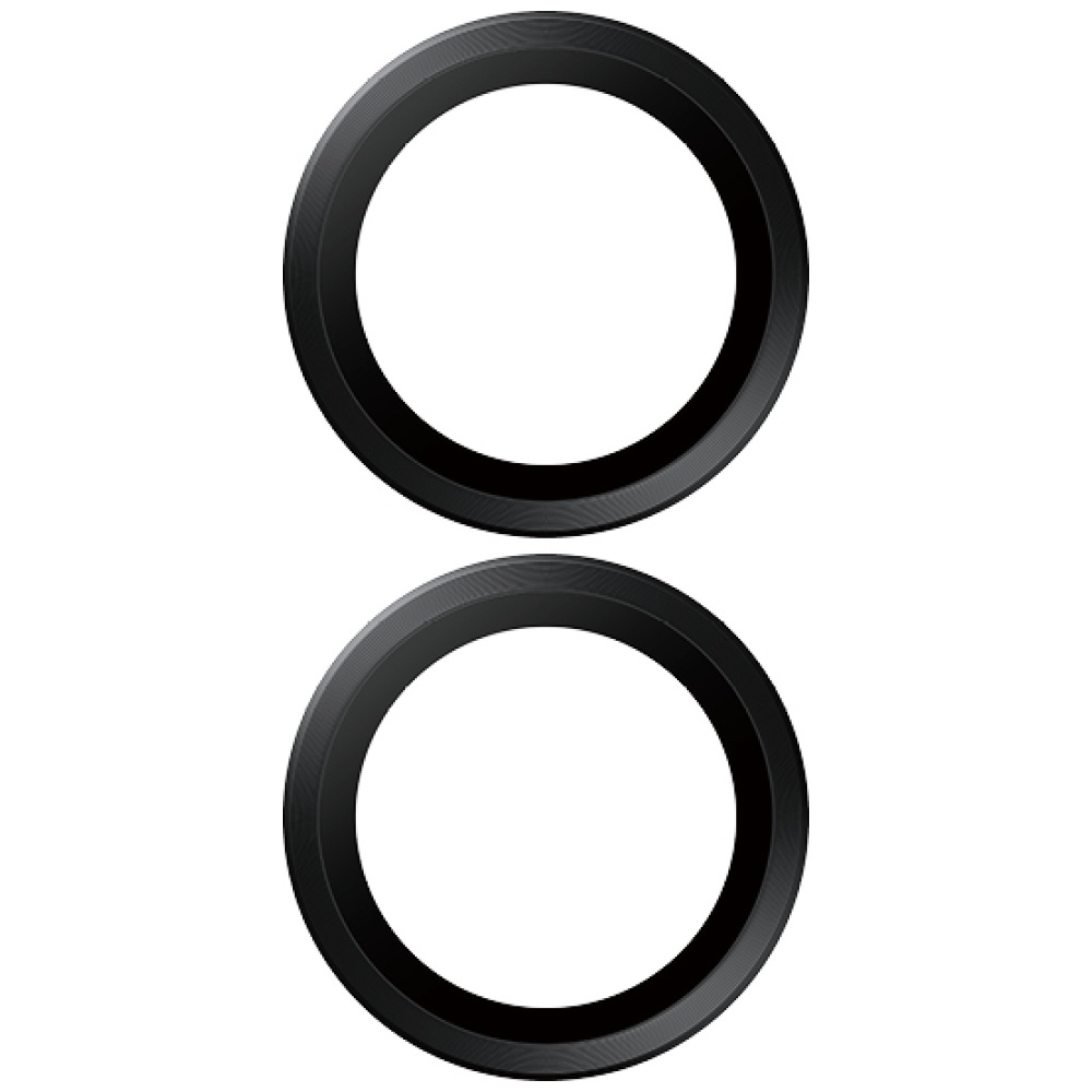 PanzerGlass Hoops kameras lēcu aizsargstikls Samsung Galaxy S25 Edge - Melns | Lens Protector Tempered Glass Black