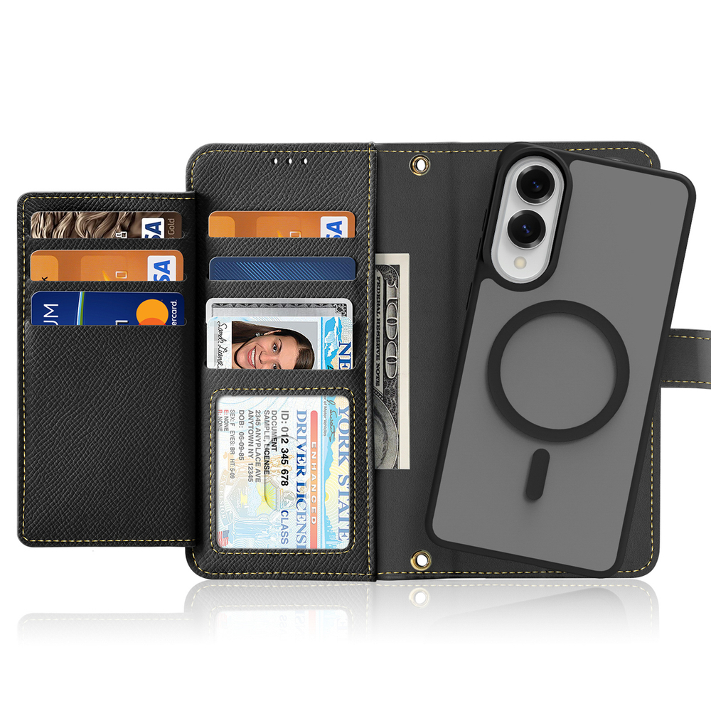 Dux Ducis Samsung Galaxy S25 Edge vāciņš Lava MagSafe, melns