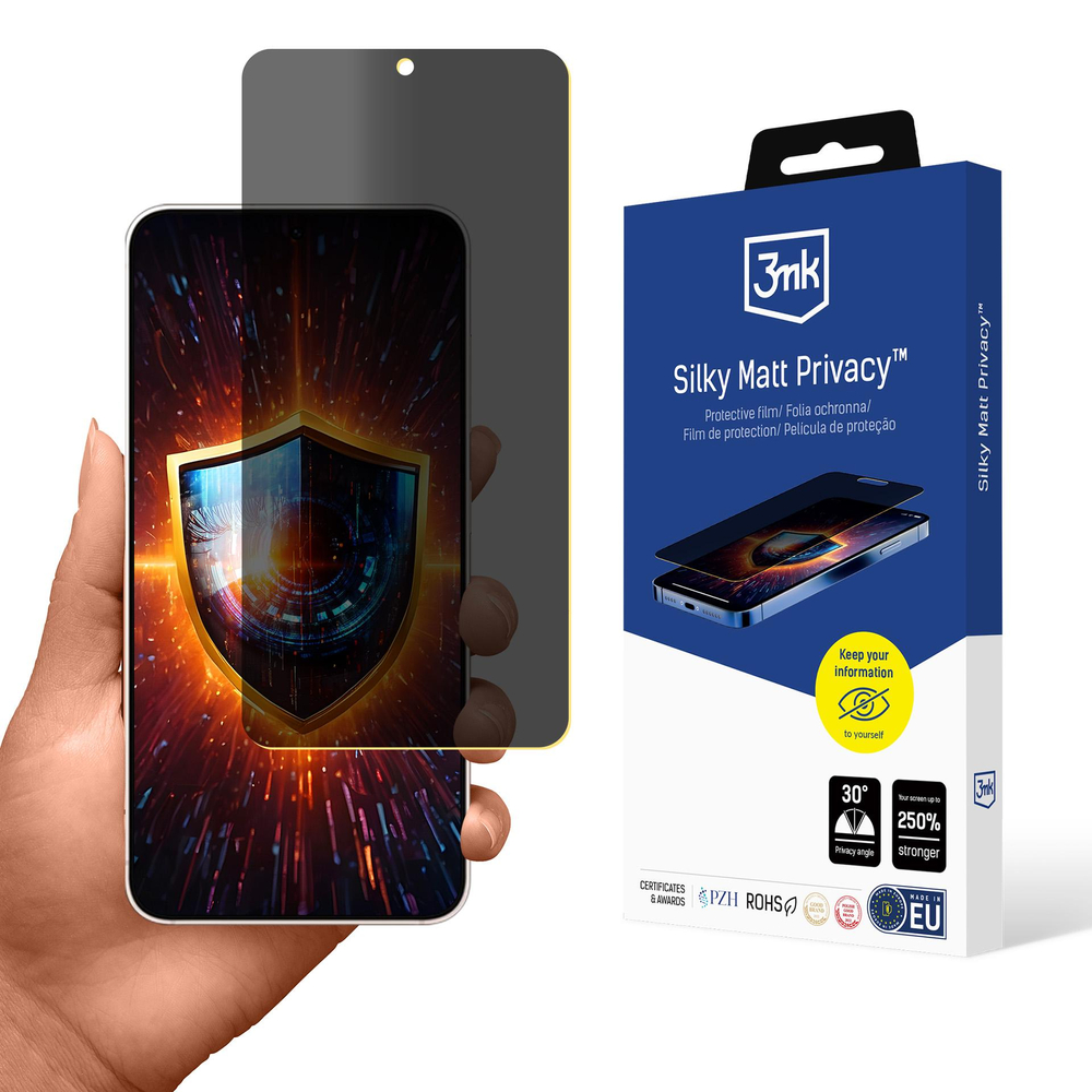 3mk Silky Matt Privacy ekrāna aizsargplēve Samsung Galaxy S25 Edge