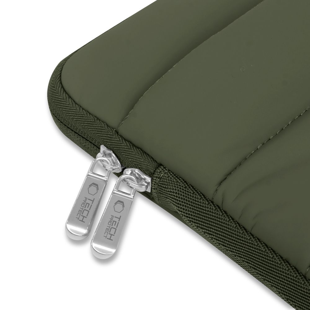 Tech-Protect Fluffy klēpjdatora soma 13-14\", zaļa