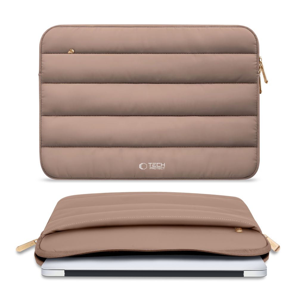 Tech-Protect Fluffy klēpjdatora soma 15-16\", brūna
