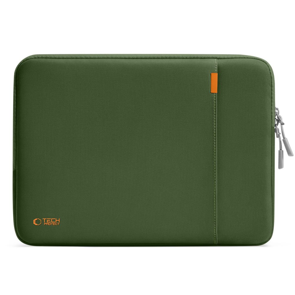 Tech-Protect Defender 15-16" portatīvā datora soma, zaļa