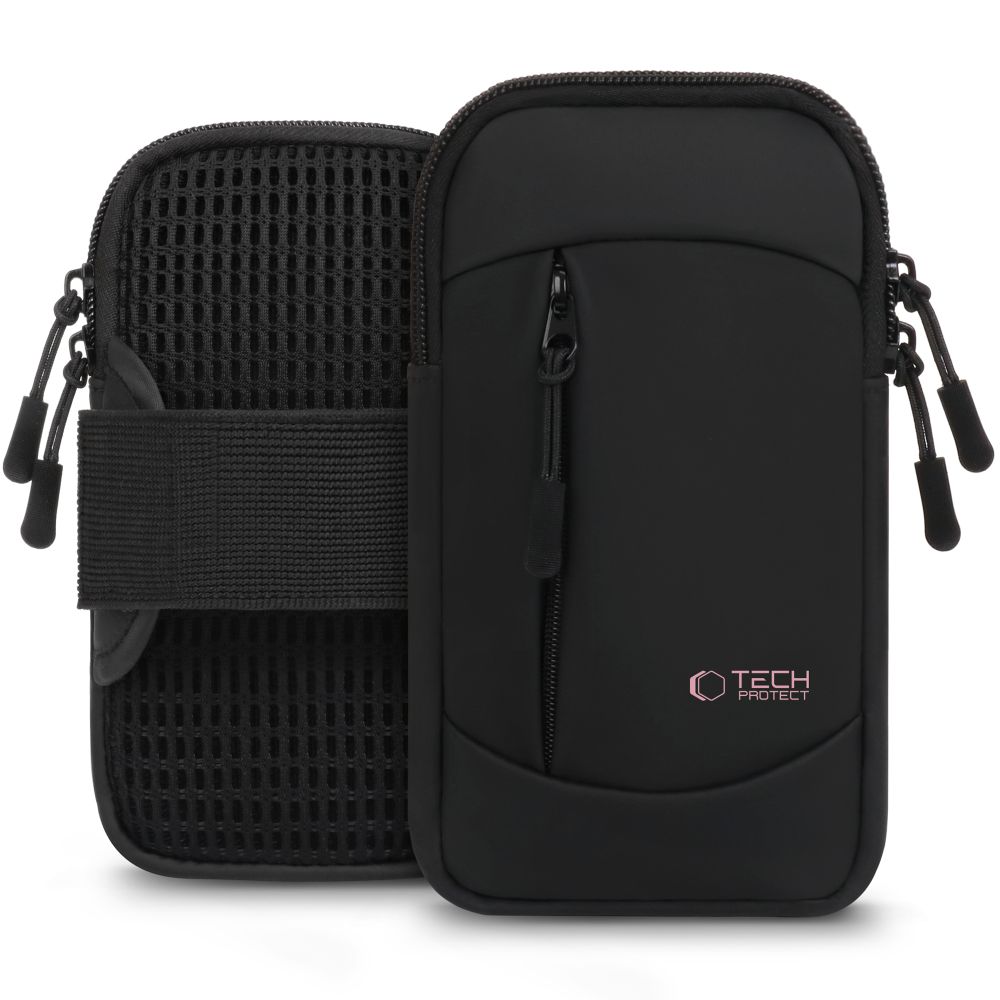 Tech-Protect M6 universāla sporta aproce viedtālruņiem līdz 6.9", rozā
