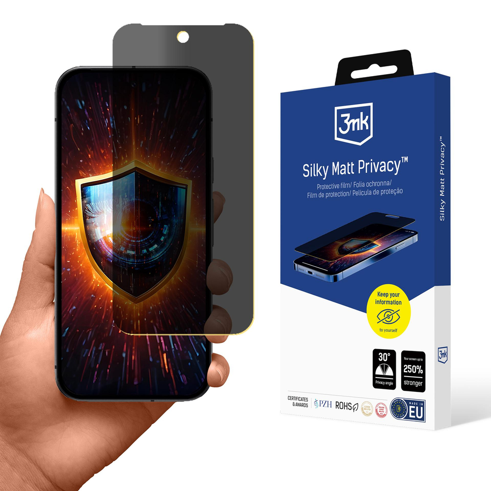 3mk Silky Matt Privātuma aizsargplēve Google Pixel 9A