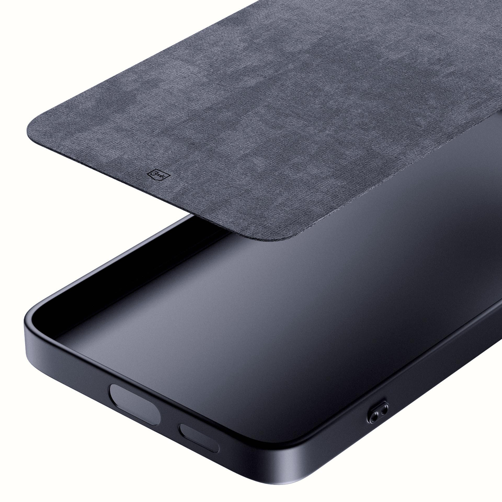 3mk Matt Case Pro Samsung Galaxy A55 5G vāciņš, matēts melns