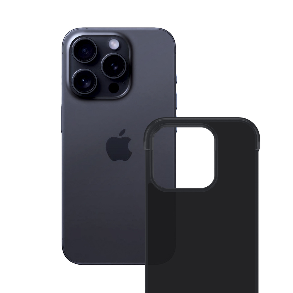 3mk Apple iPhone 15 Pro Max vāciņš Just20g Matt Case, matēts melns