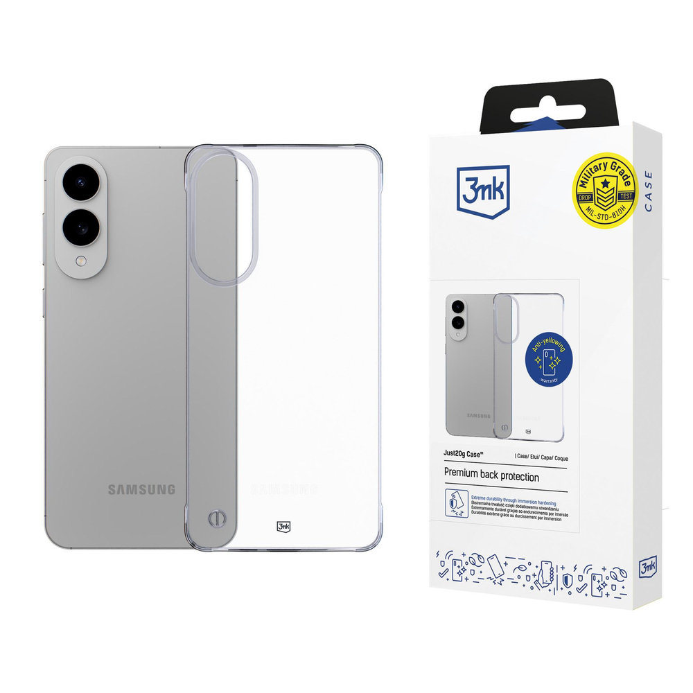 3mk Just20g caurspīdīgs vāciņš Samsung Galaxy S25 Edge