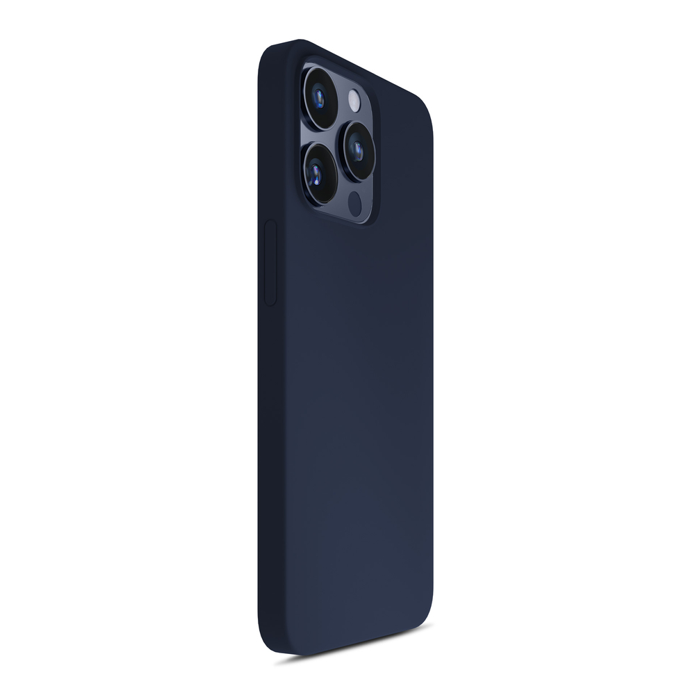 3mk iPhone 15 Pro Max vāciņš Silicone Case, tumši zils