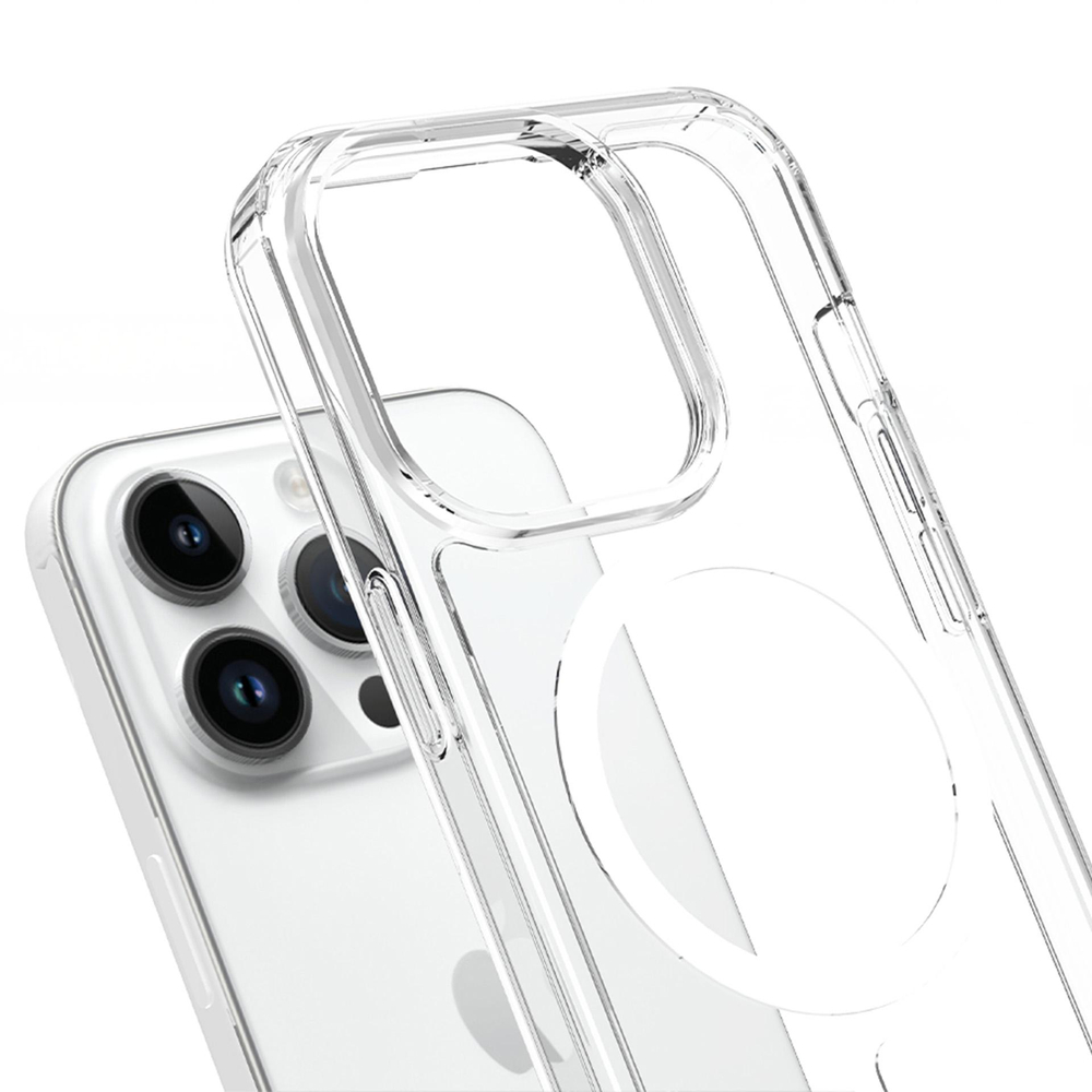 3mk Armor MagCase iPhone 14 Pro Max vāciņš, caurspīdīgs