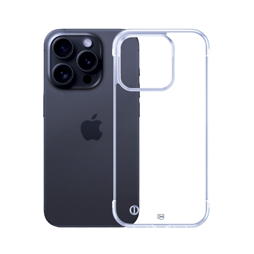 3mk Just20g Clear Case Apple iPhone 15 Pro Max vāciņš, caurspīdīgs
