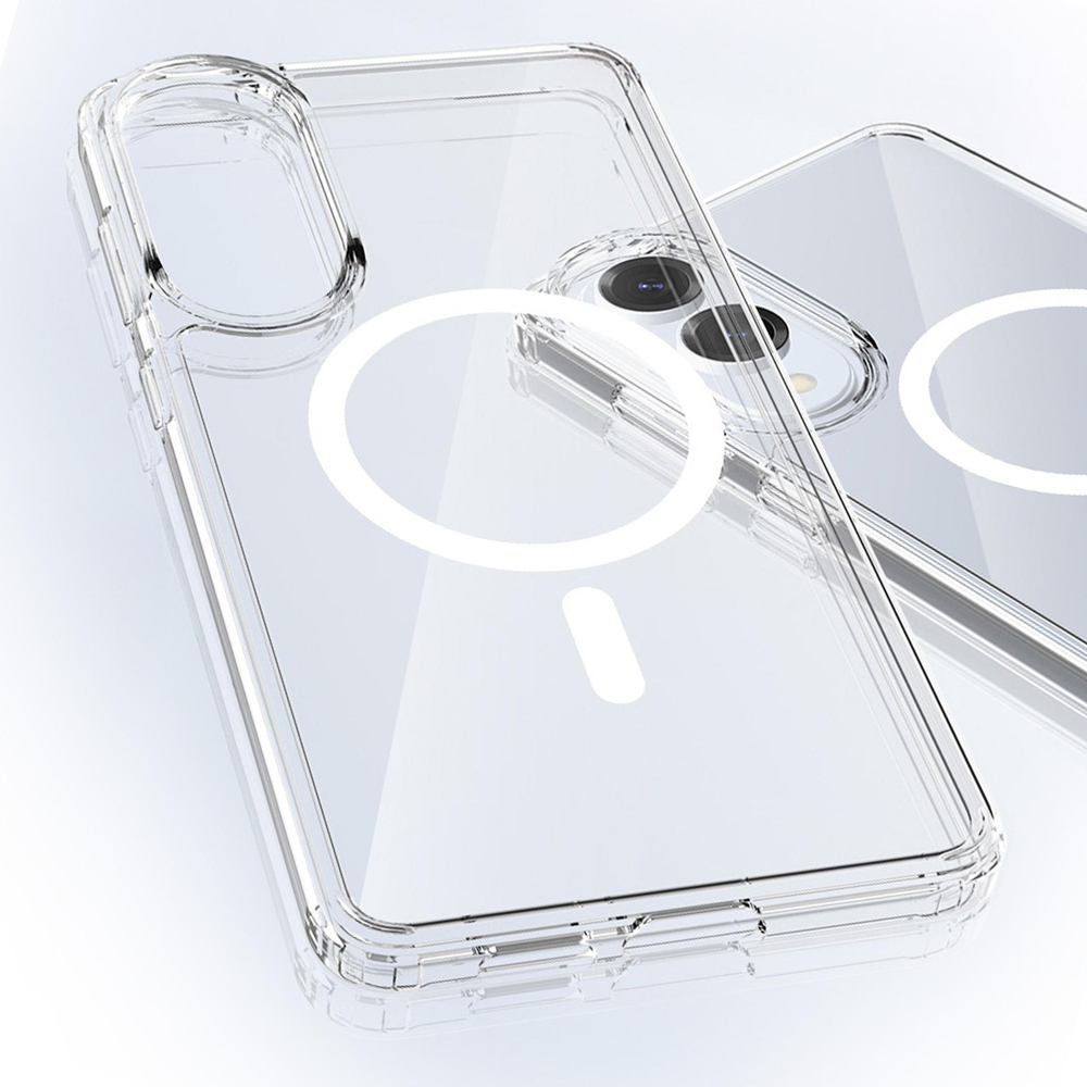 3mk Armor MagCase Samsung Galaxy S25 Edge vāciņš, caurspīdīgs