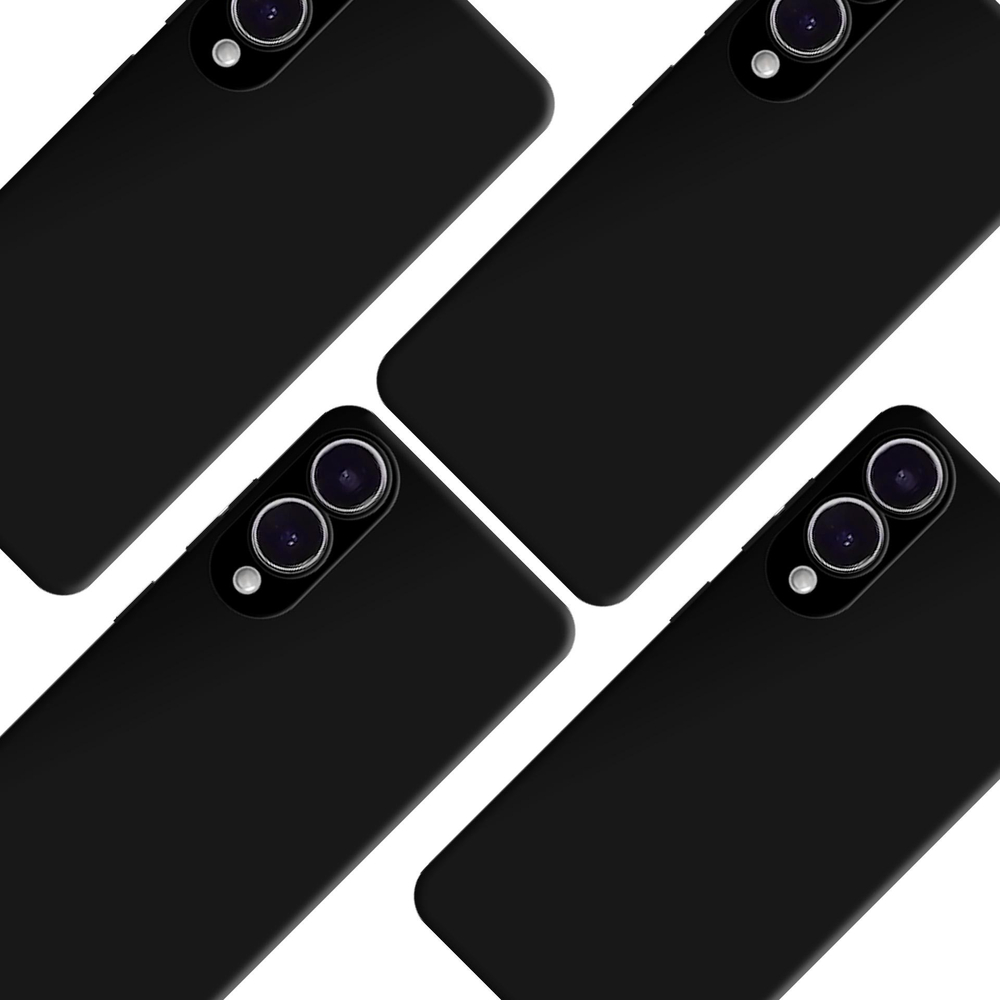 3mk Hardy Silicone MagCase Samsung Galaxy S25 Edge vāciņš, melns