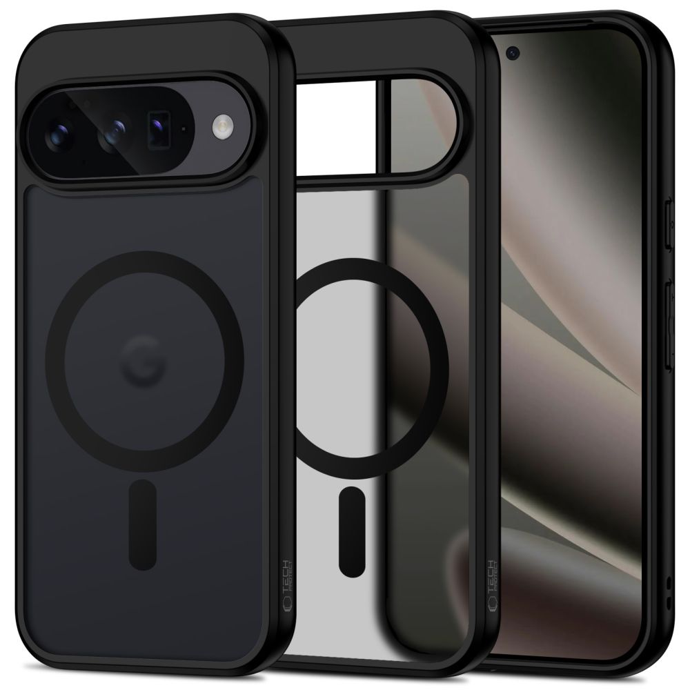 Tech-Protect MagMat MagSafe vāciņš Google Pixel 10 / 10 Pro, Matte Black