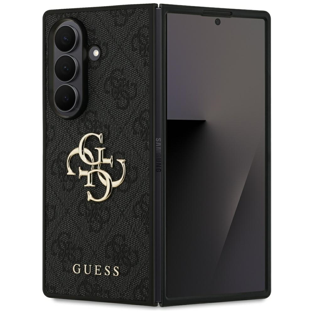Guess Big 4G Logo Classic vāciņš Samsung Galaxy Z Fold7 Melns