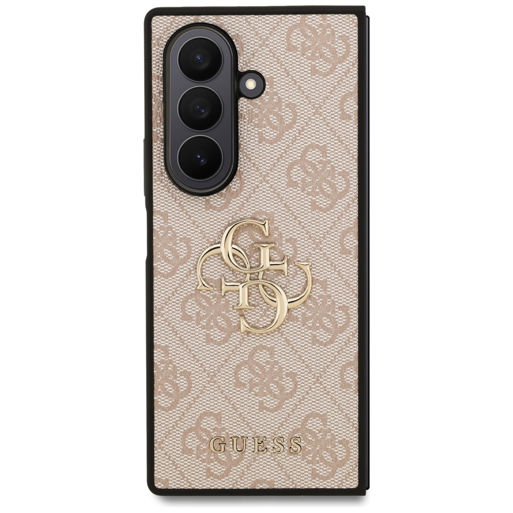 Guess Samsung Galaxy Z Fold7 vāciņš Big 4G Logo Classic Logo, rozā