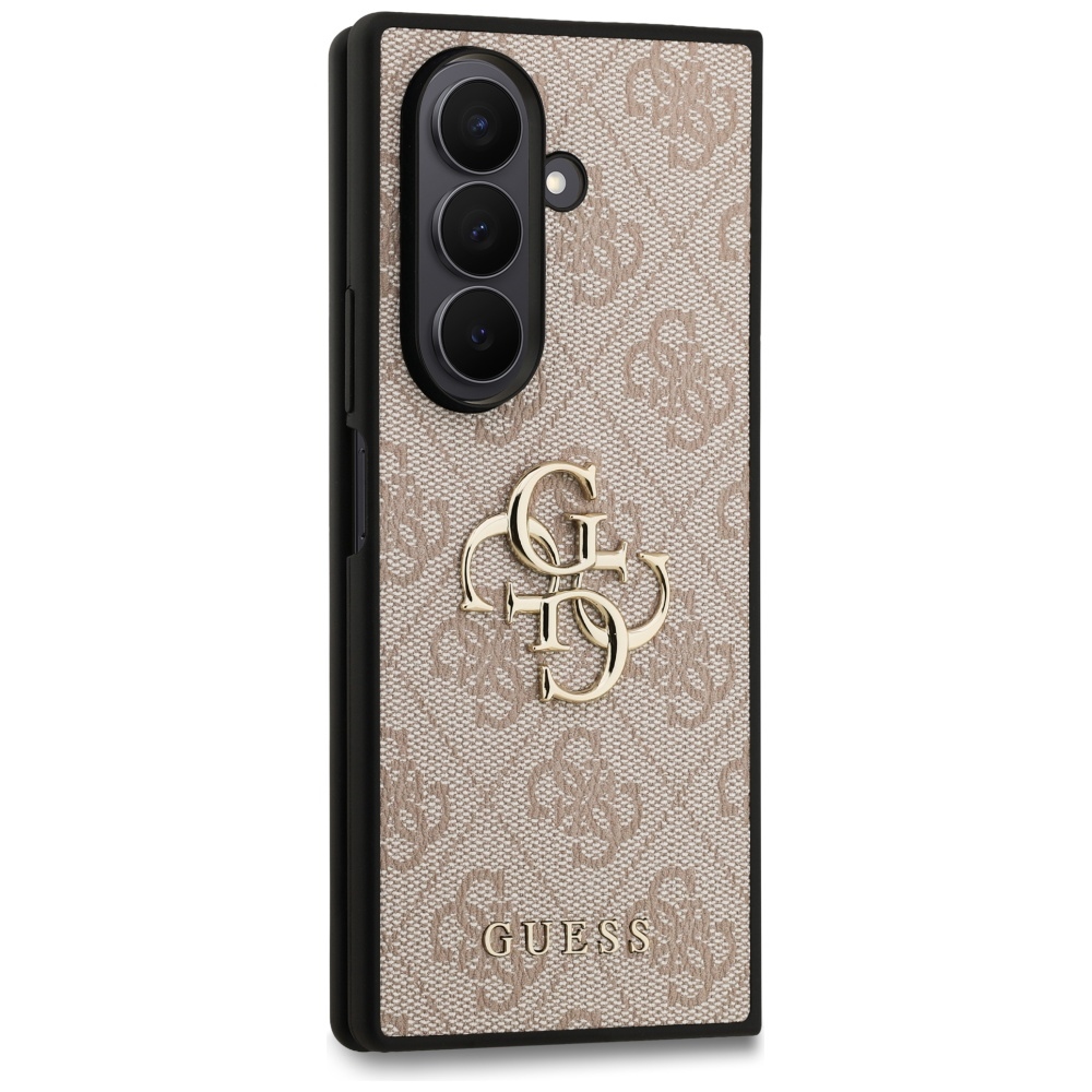 Guess Samsung Galaxy Z Fold7 vāciņš Big 4G Logo Classic Logo, rozā