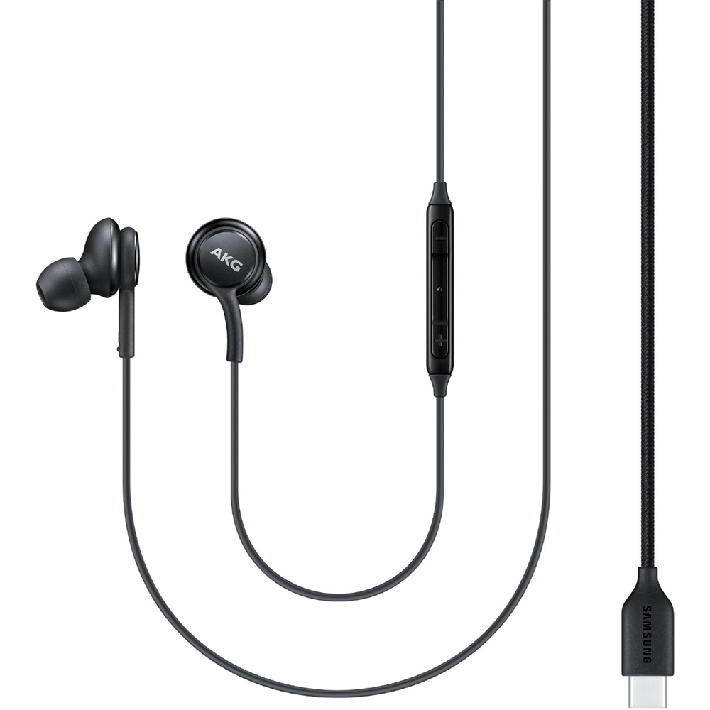 Samsung EO-IC100BBE USB-C austiņas ar mikrofonu, melnas