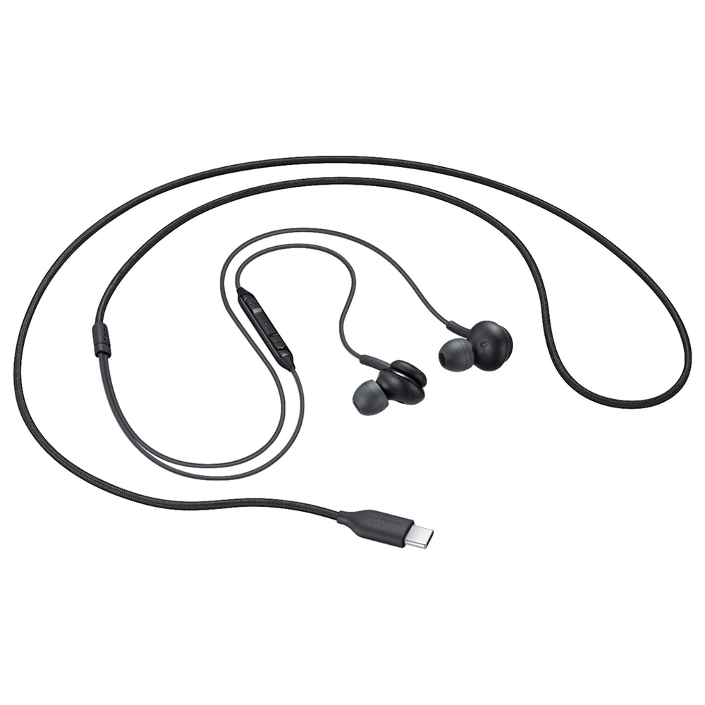 Samsung EO-IC100BBE USB-C austiņas ar mikrofonu, melnas