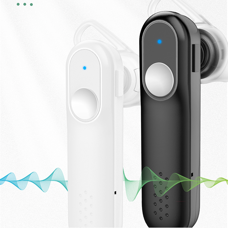 Dudao bezvadu Bluetooth 5.0 austiņa automašīnai, melna (U7S black)