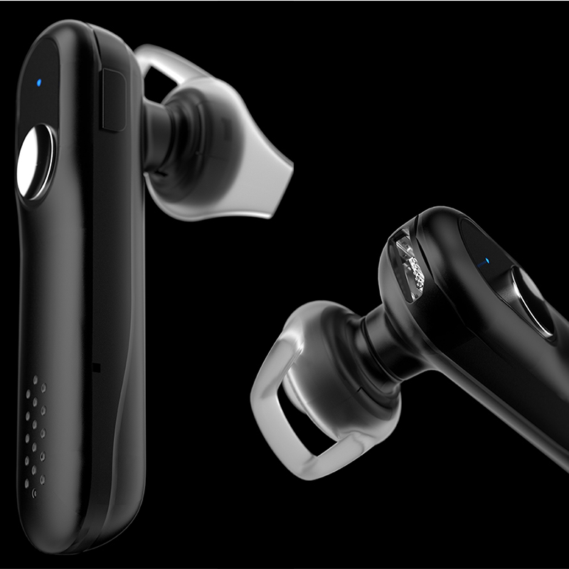 Dudao bezvadu Bluetooth 5.0 austiņa automašīnai, melna (U7S black)