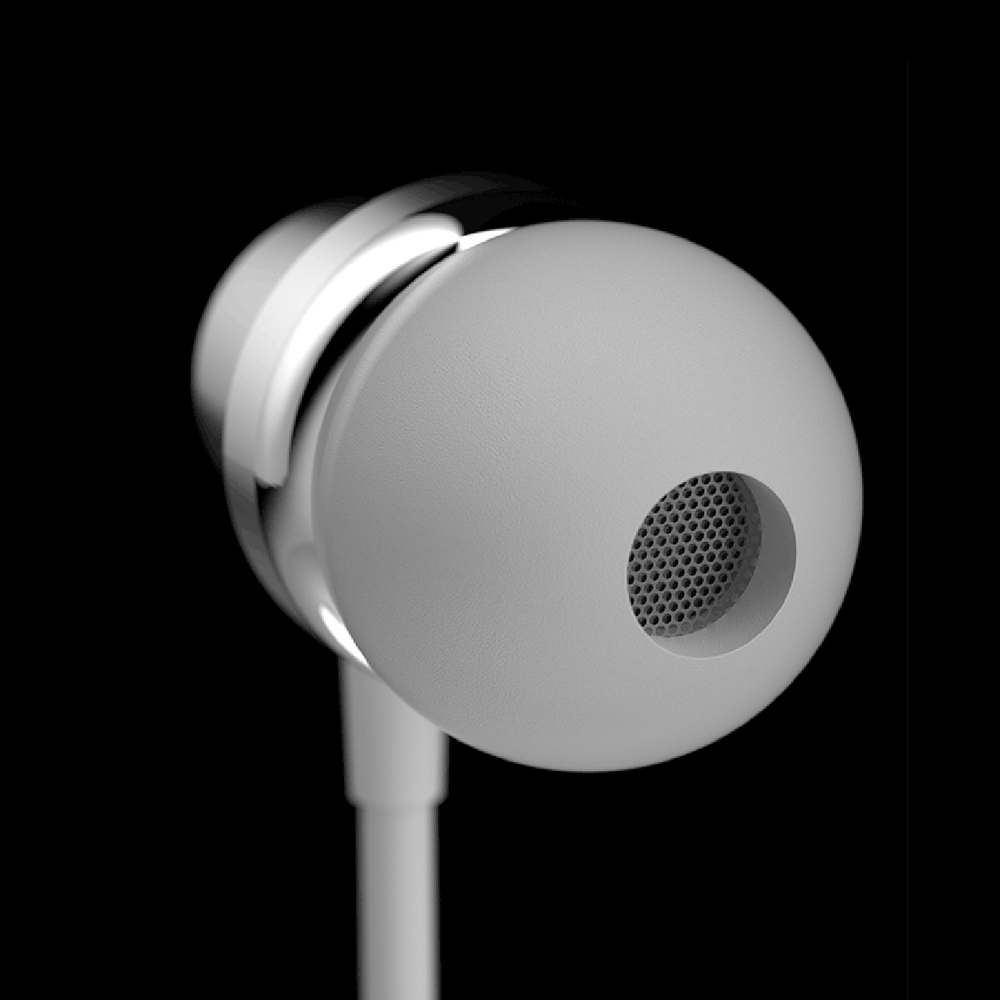 Dudao X10PRO austiņas ar vadu, 3.5mm ligzda, iebūvēta pults - baltas