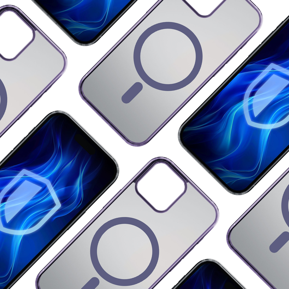 3Mk Protection Frosty MagCase vāciņš Apple iPhone 12 Pro Max, Violeta
