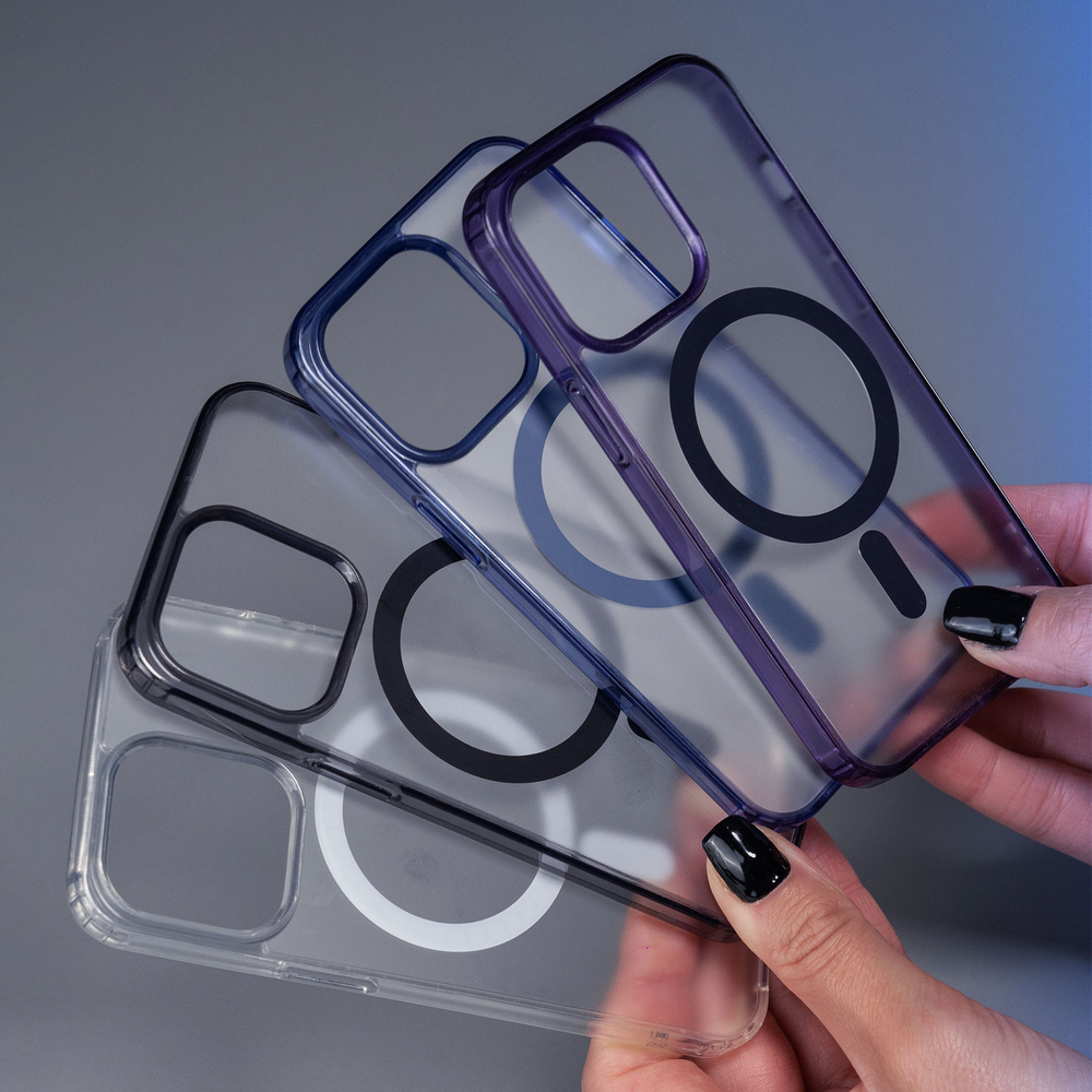 3Mk Protection Frosty MagCase vāciņš Apple iPhone 12 Pro Max, Violeta