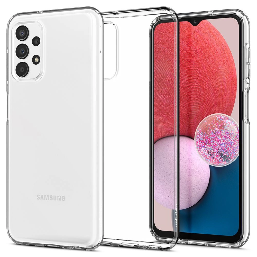 Samsung Galaxy A13 4G (SM-A135F/DS / A137) Spigen Liquid Crystal TPU Case Cover, Transparent | Telefona Maciņš Vāks...