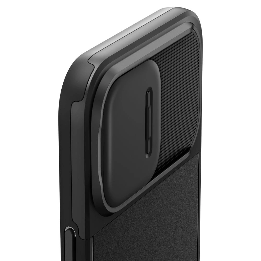 Apple iPhone 14 Pro Max 6.7\'\' Spigen Optik Armor Magsafe Case Cover, Black | Telefona Maciņš Vāks Apvalks Bampers