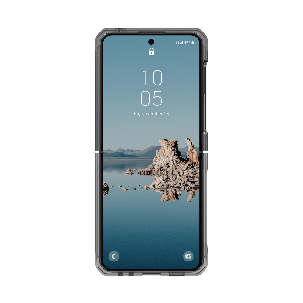 Samsung Galaxy Z Flip 5 ( SM-F731B/DS ) UAG Plyo MagSafe Hard Case Cover, Dark Gray | Telefona Maciņš Vāciņš...