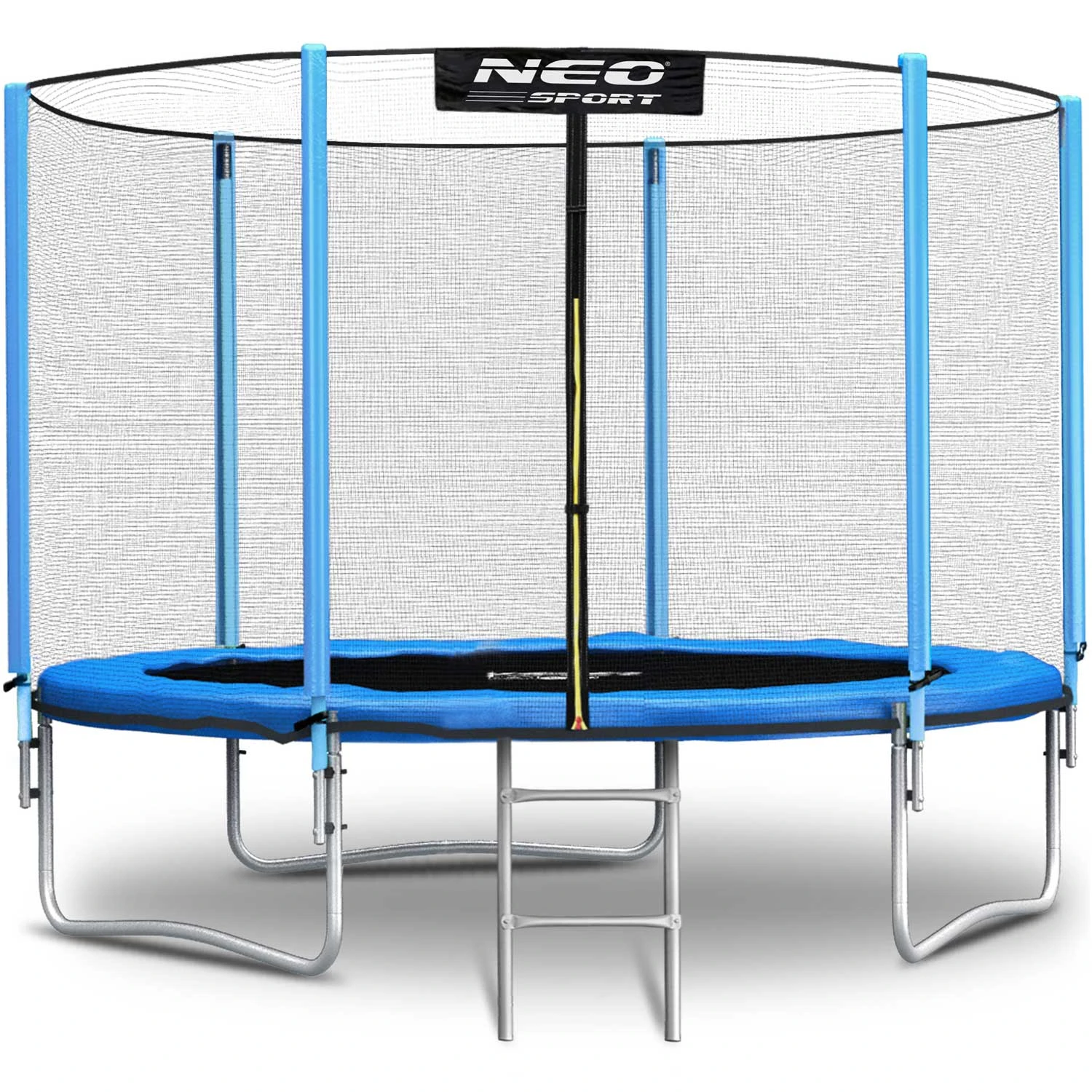 Neo-Sport dārza batuts 183 cm (6ft) ar ārējo tīklu un kāpnēm