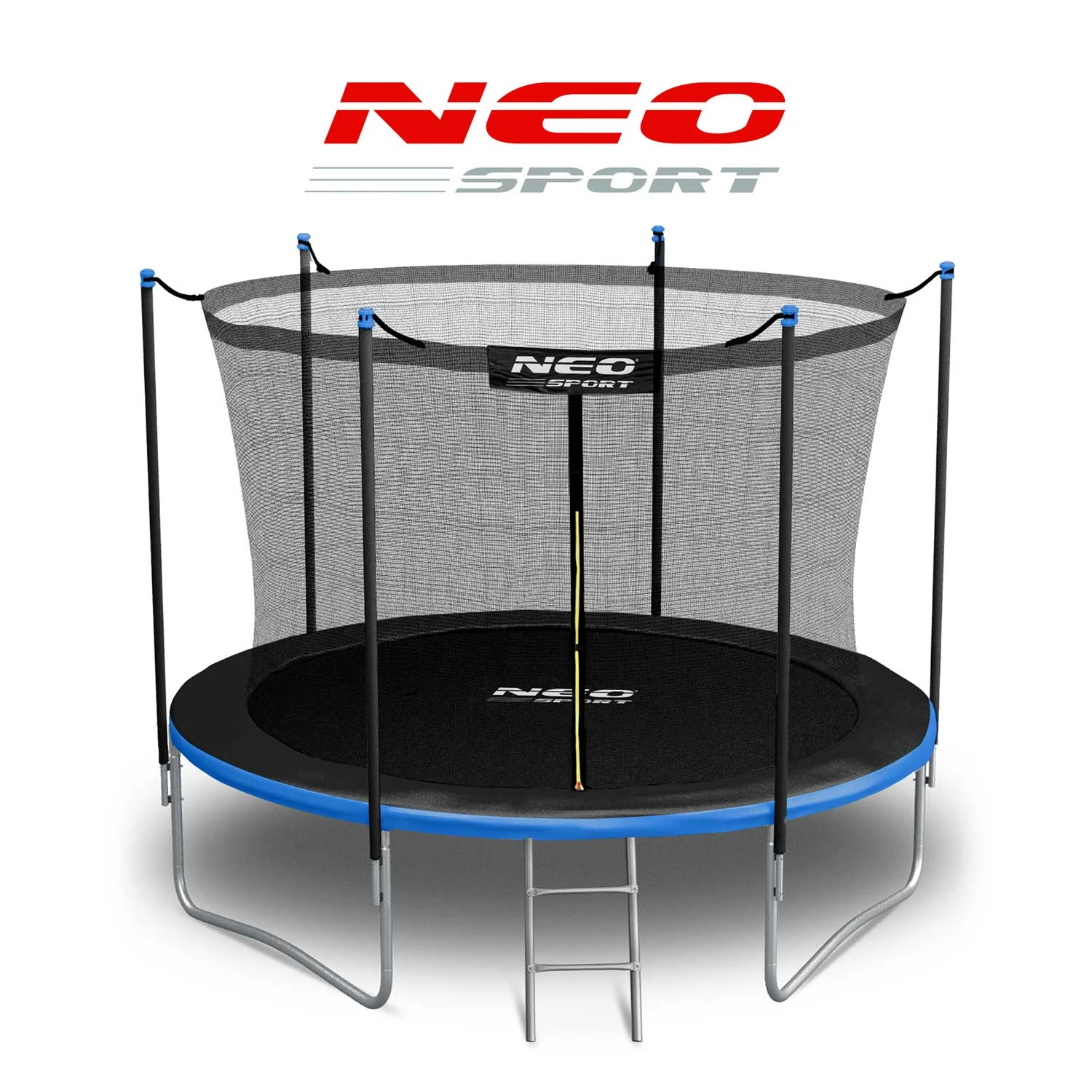 Neo-Sport dārza batuts 183 cm ar iekšējo tīklu un kāpnēm