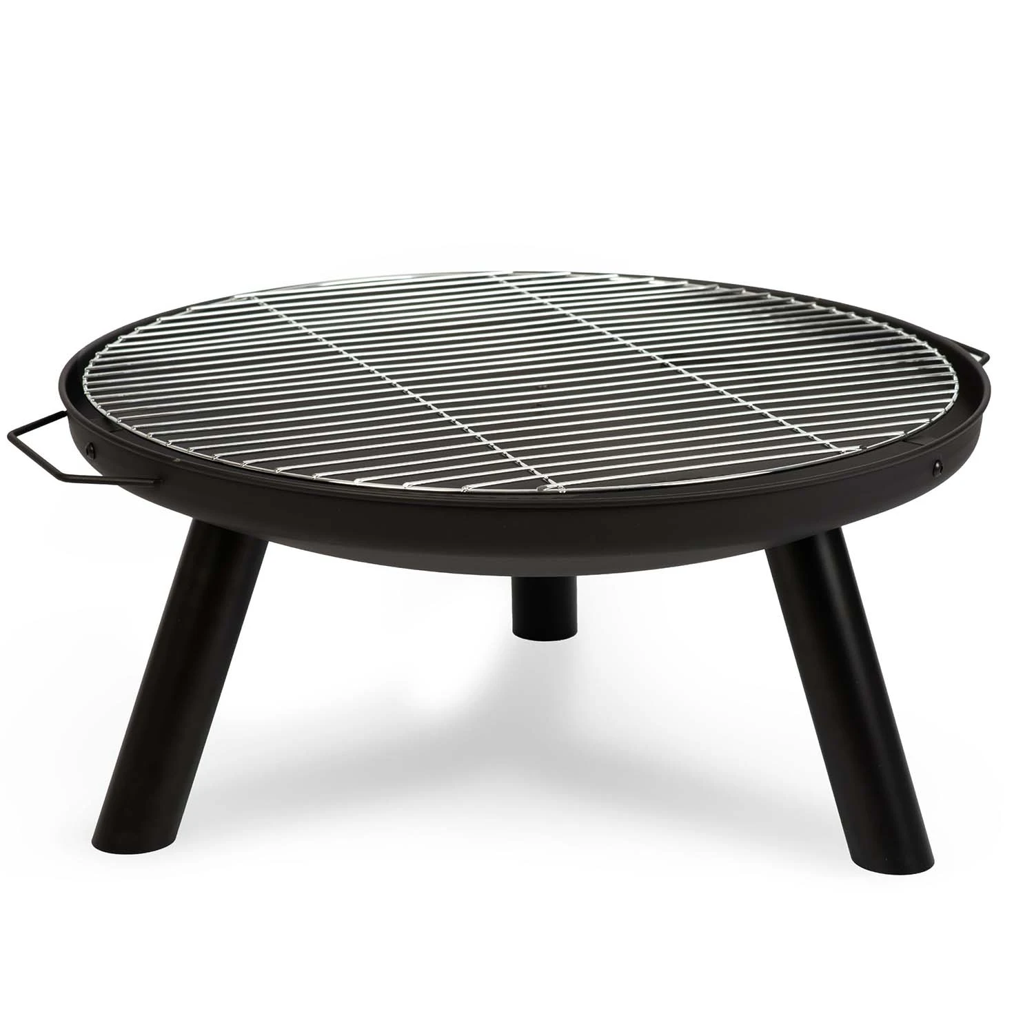 Berdsen BD-881 dārza ugunskura vieta ar resti 60 cm melna
