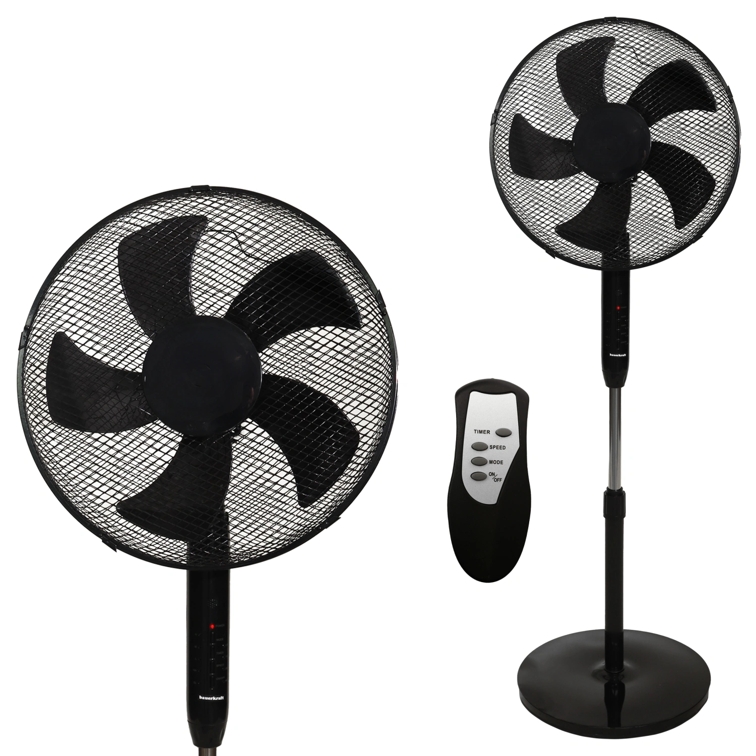 Longwell Industrial Ltd H-068 grīdas ventilators ar pulti, 45W, 40 cm