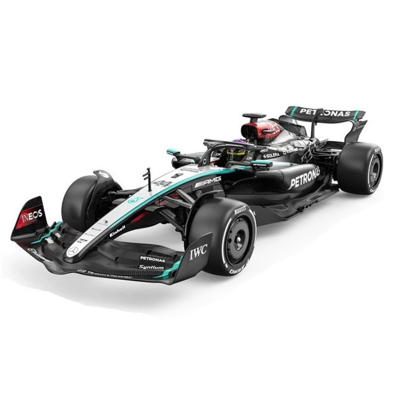 Rastar Mercedes AMG F1 W15 E tālvadības automašīna, 1:12, sudraba
