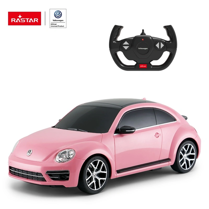 Rastar Volkswagen Beetle R/C 1:14 tālvadības automašīna, rozā