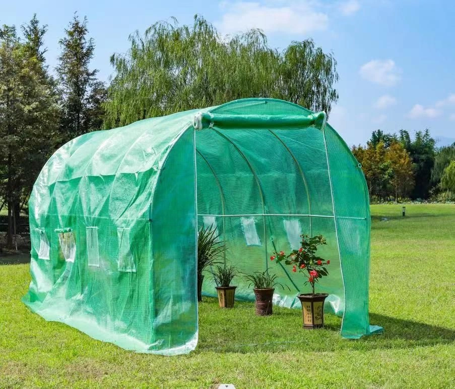 Plēves siltumnīca 6x3x2 m 18 m² ar metāla karkasu un UV plēvi