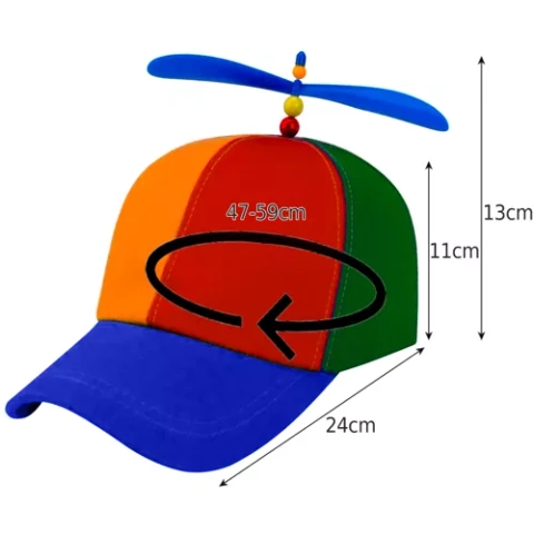 Beisbola cepure ar propelleru _ Malatec | Baseball cap with propeller _ Malatec
