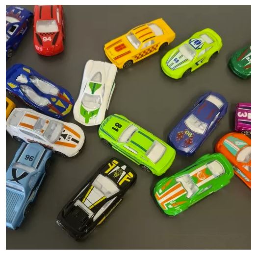 Kruzzel 20352 Metāla rotaļu automašīnu komplekts 1:64, 16 gab.